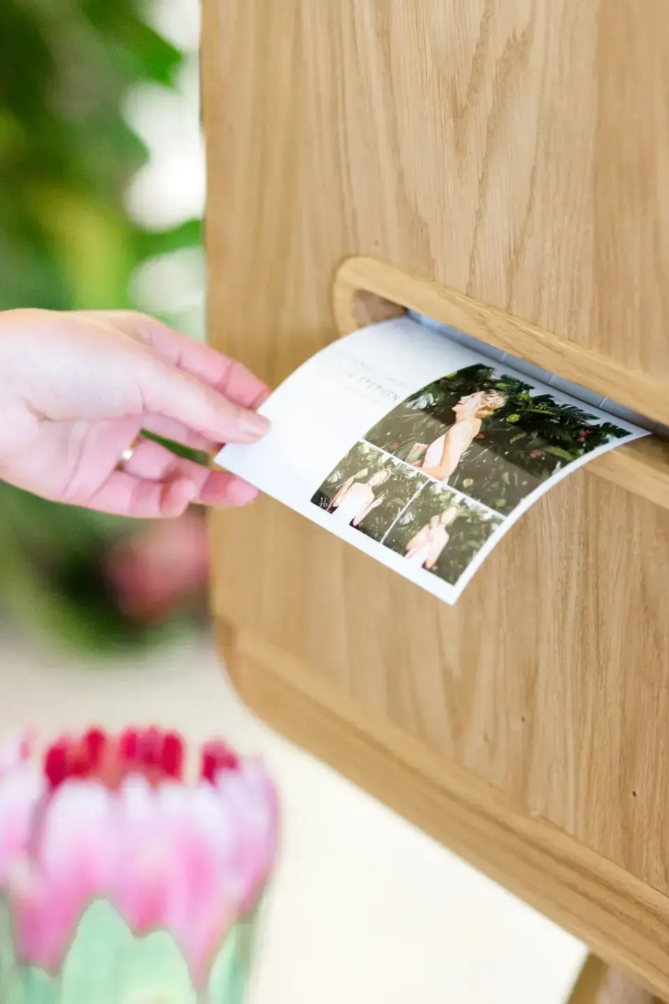 Instant photobooth prints for Ghaziabad mall events